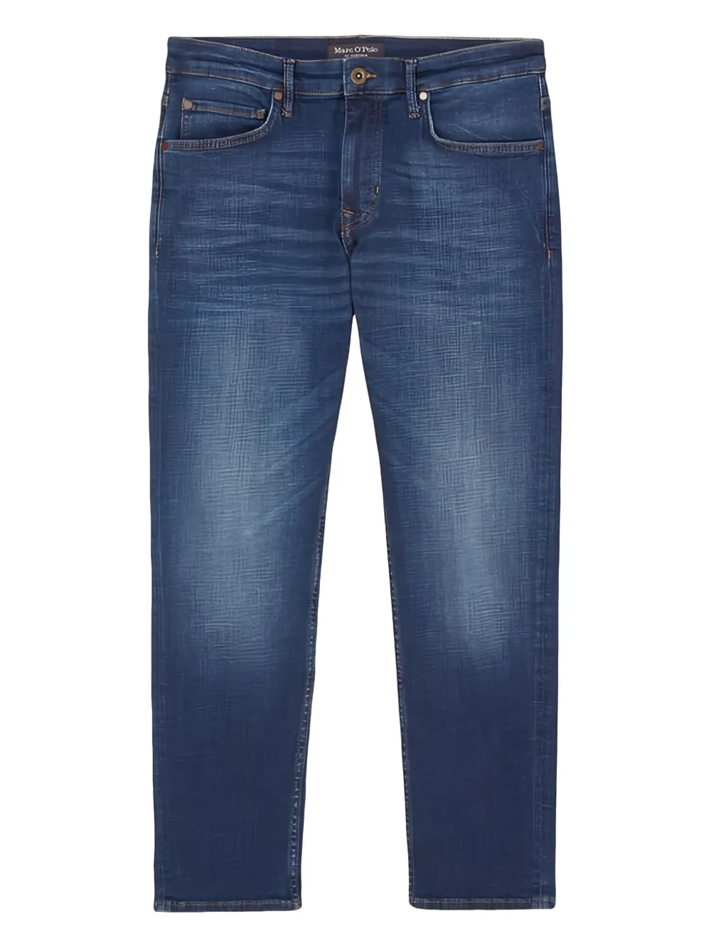 Marc O'Polo Jeans met verwassen-effect Blauw