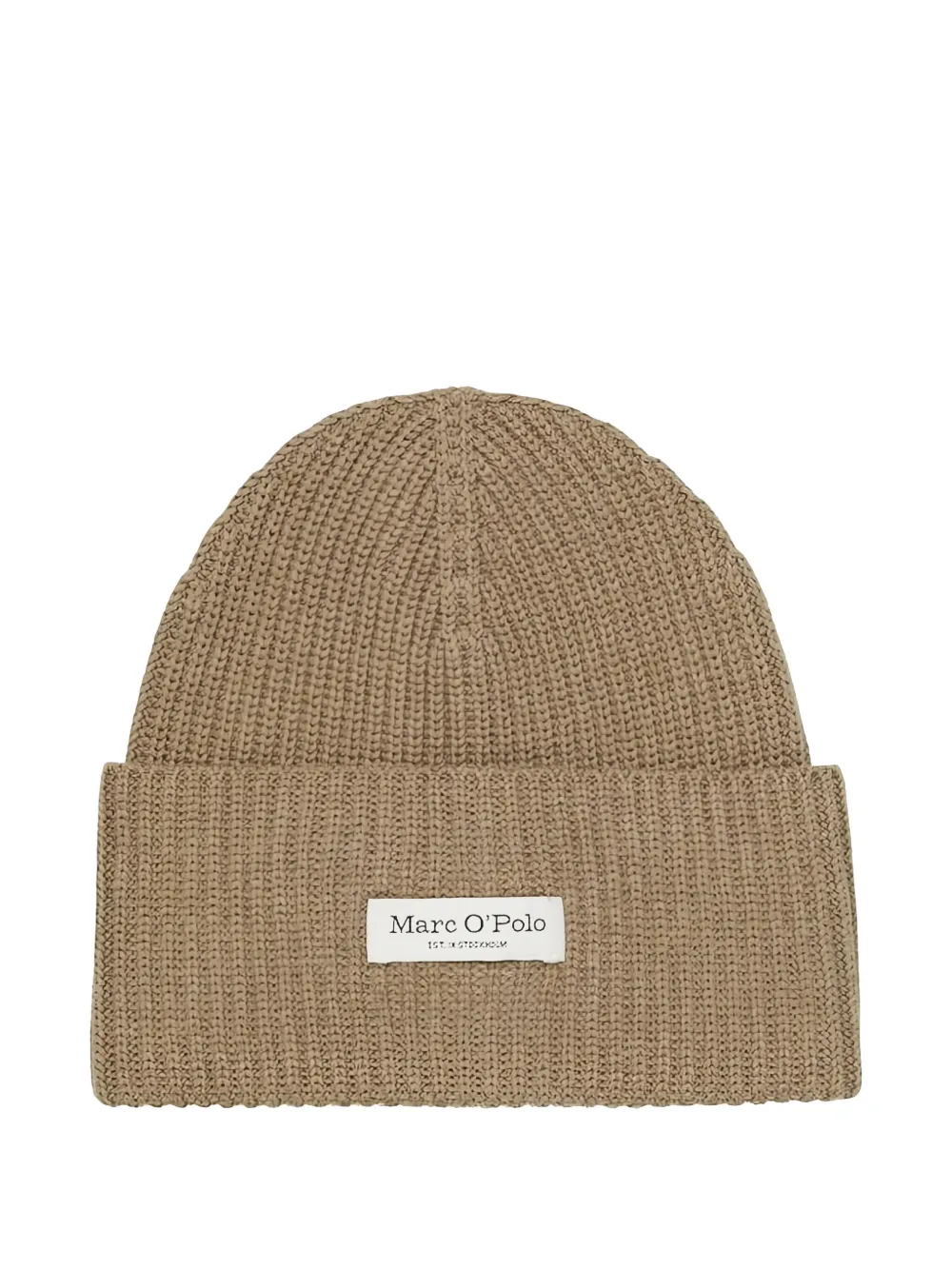 Marc O'Polo ribbed-knit beanie | Neutrals | Image 1