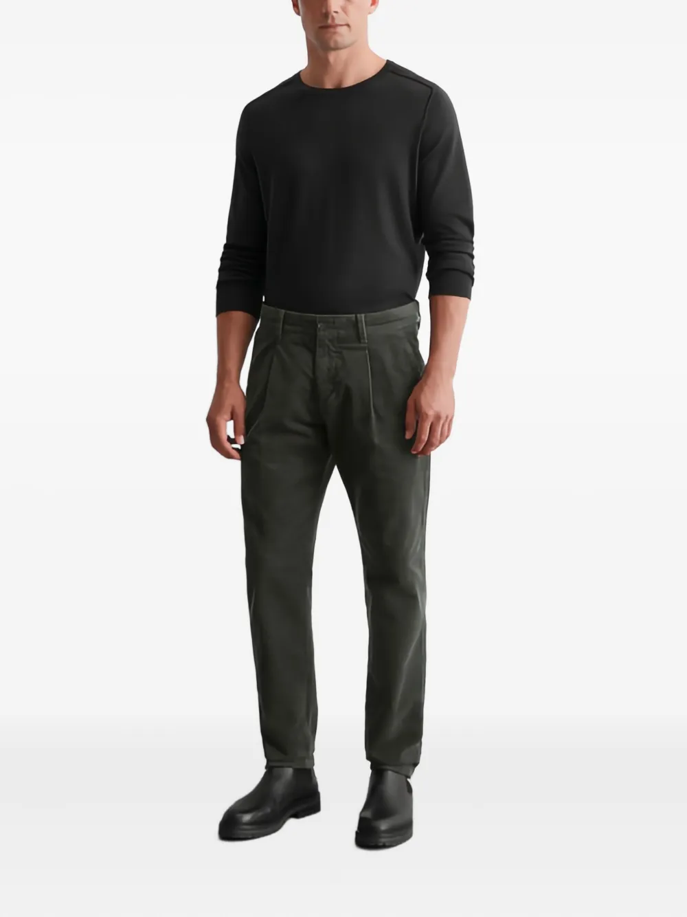 Marc O'Polo pleated corduroy trousers | Regular-Fit & Straight Leg Pants | Image 2