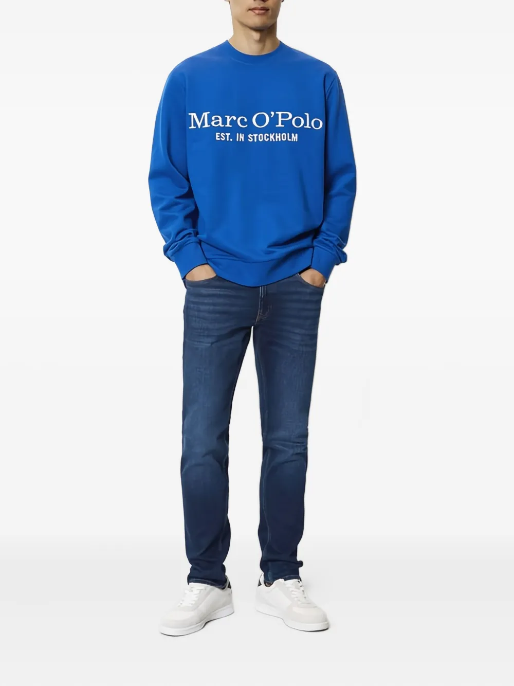 Marc O'Polo logo-detailed crew neck sweatshirt | Sweatshirts | Image 2
