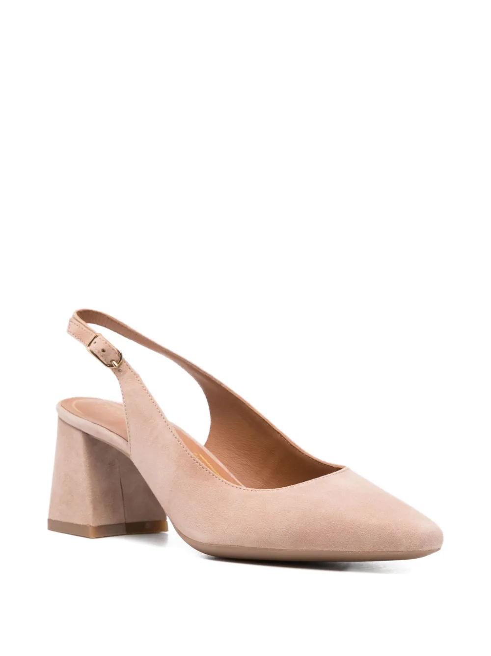 Geox Giselda Suede Pumps In Neutral