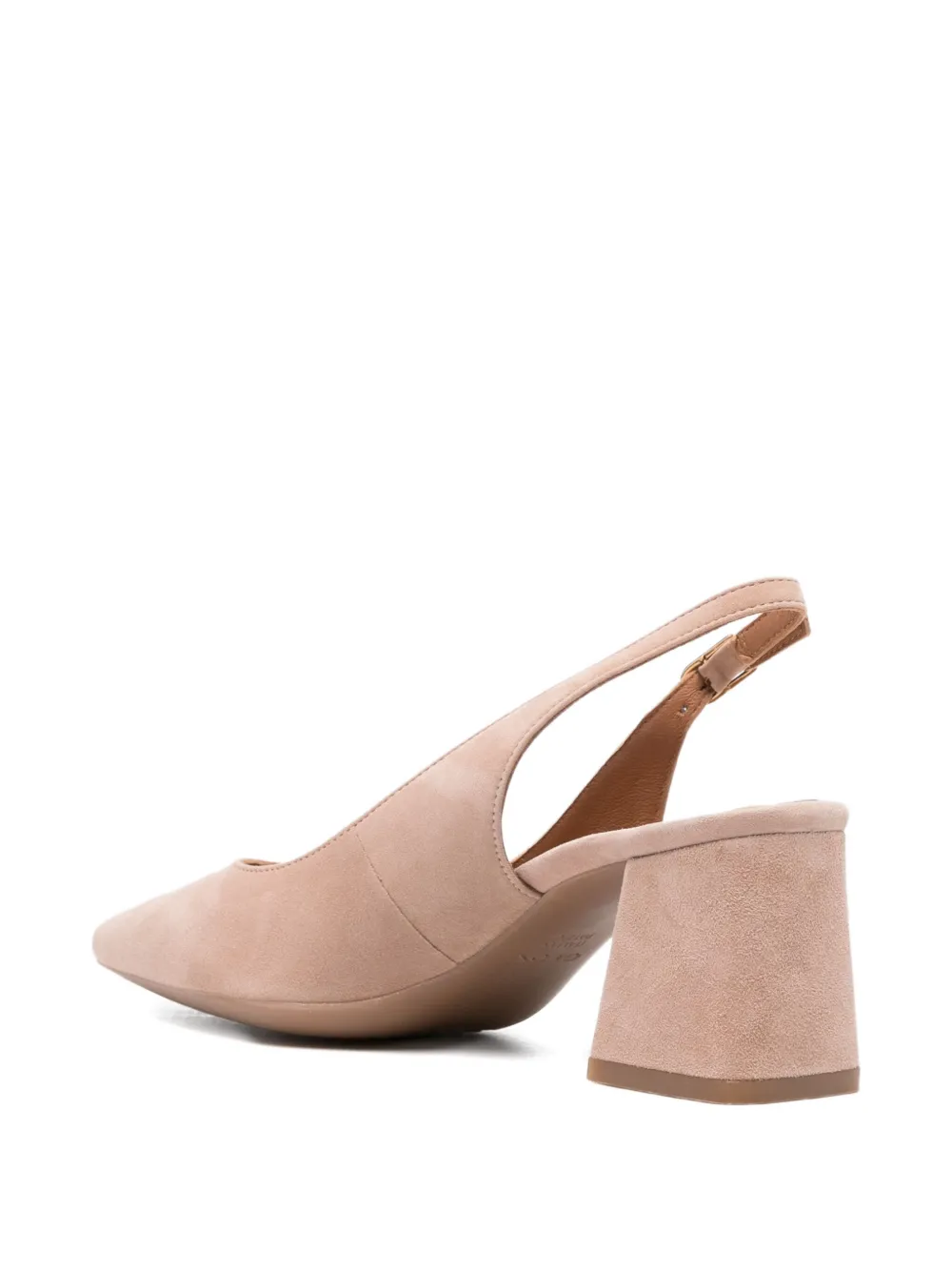 Geox Giselda Suede Pumps In Neutral