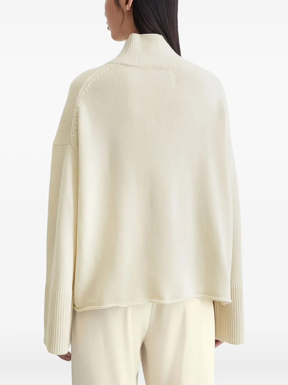 Marc O'Polo Trui met hoge hals Beige