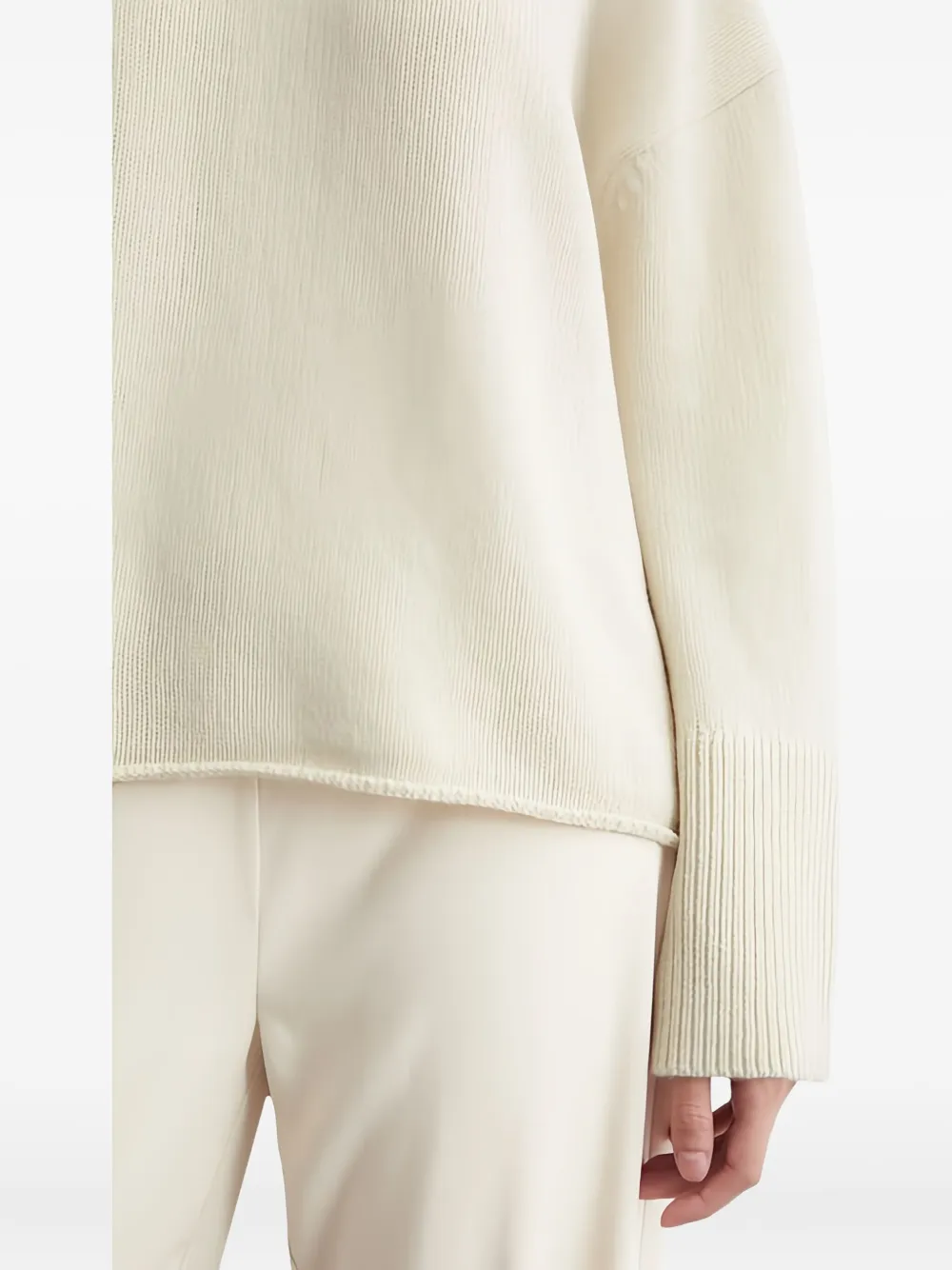 Marc O'Polo Trui met hoge hals Beige