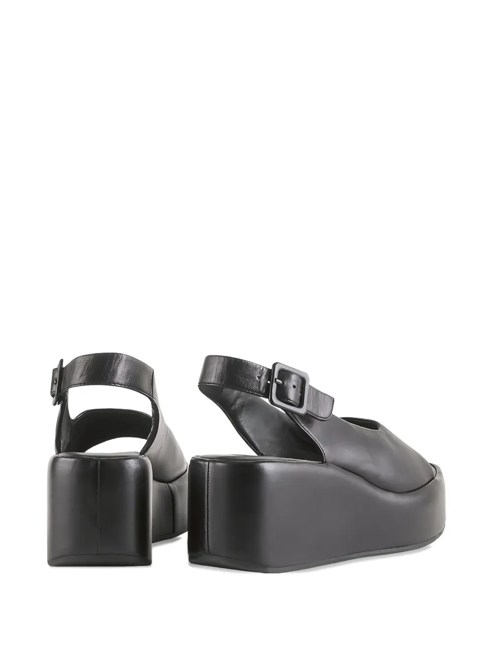 Hogl 70mm Loulou slingback platform sandals Black