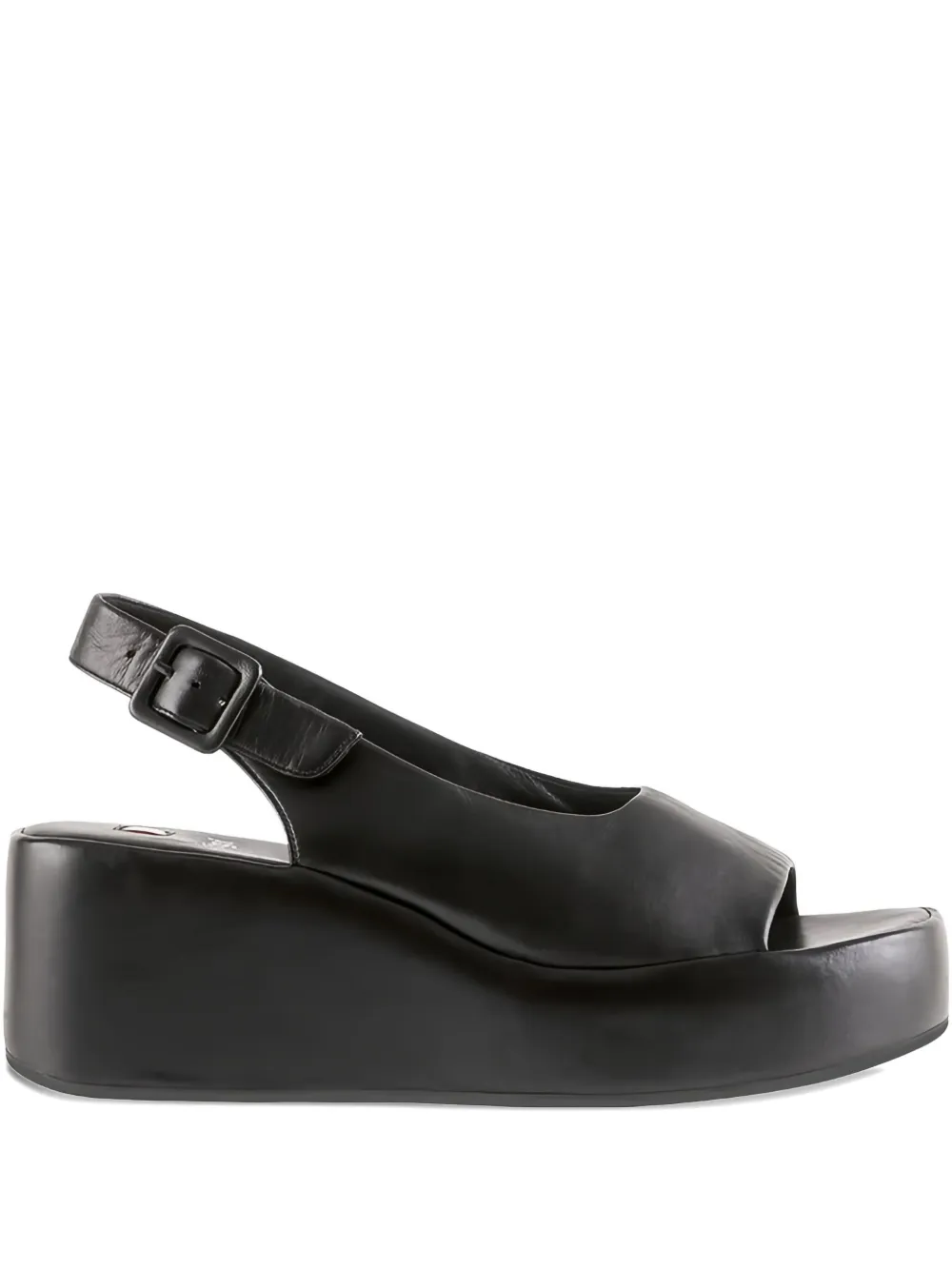 Hogl 70mm Loulou slingback platform sandals Black