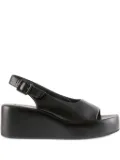 Hogl 70mm Loulou slingback platform sandals - Black