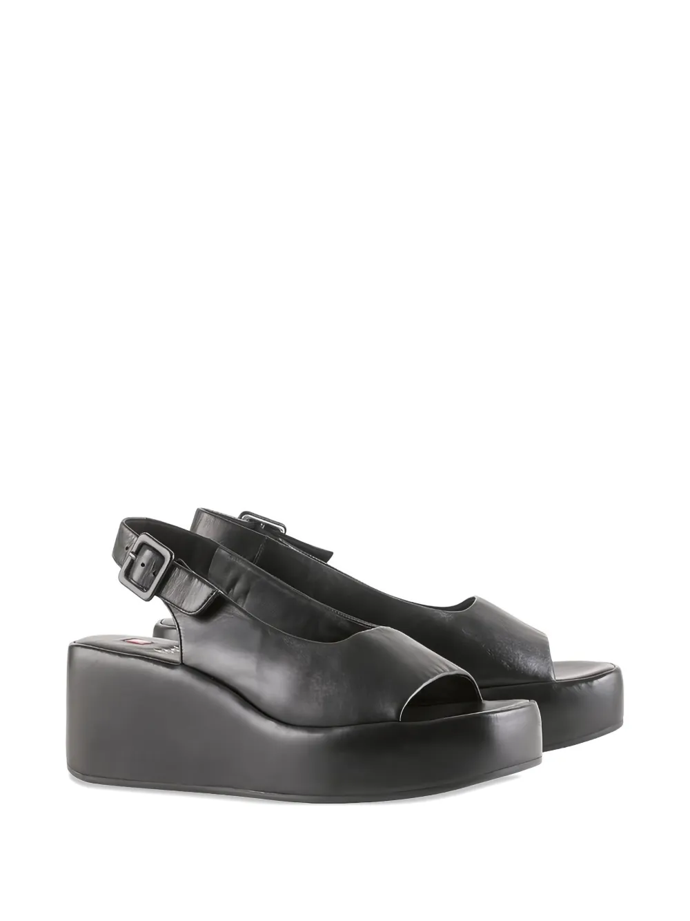 Hogl 70mm Loulou slingback platform sandals Black