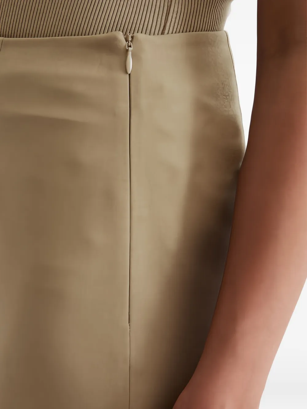 Marc O'polo Wide-leg Cropped Trousers In Brown