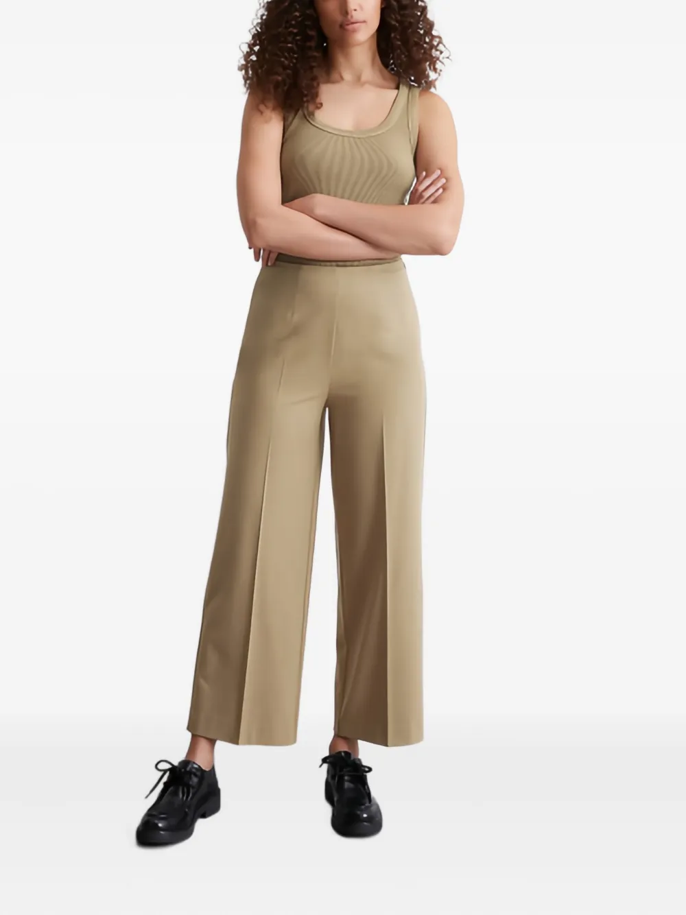 Marc O'Polo Cropped broek - Beige