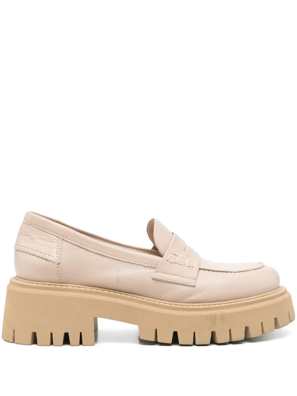 Marc O'Polo 50mm Alma leather loafers Neutrals