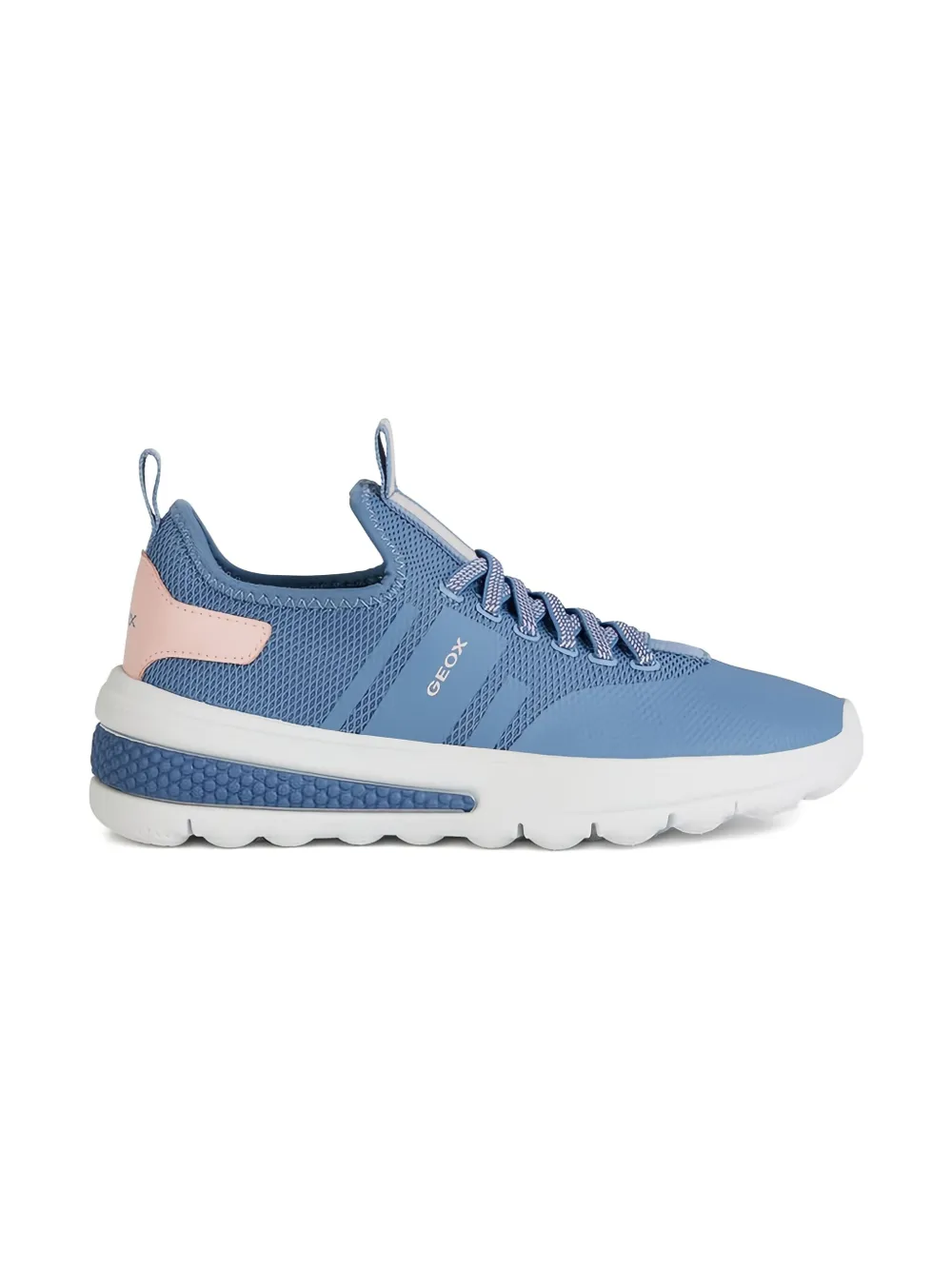 Geox Kids Activat mesh-panel lace-up sneakers | Blue | Image 1
