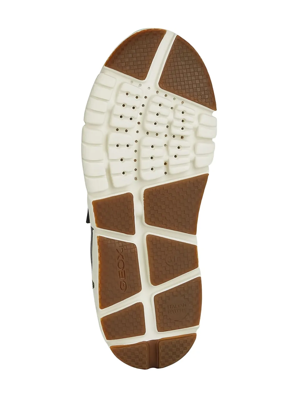 Geox Flexyper Mesh-panelled Sneakers In Green