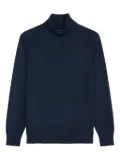 Marc O'Polo ribbed turtleneck sweater - Blue