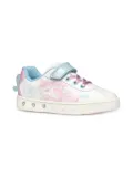 Geox Kids Skylin unicorn-embellished sneakers - White
