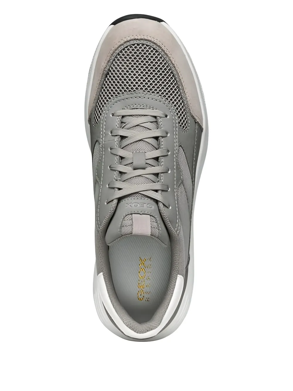 Geox Molveno panelled sneakers Grey