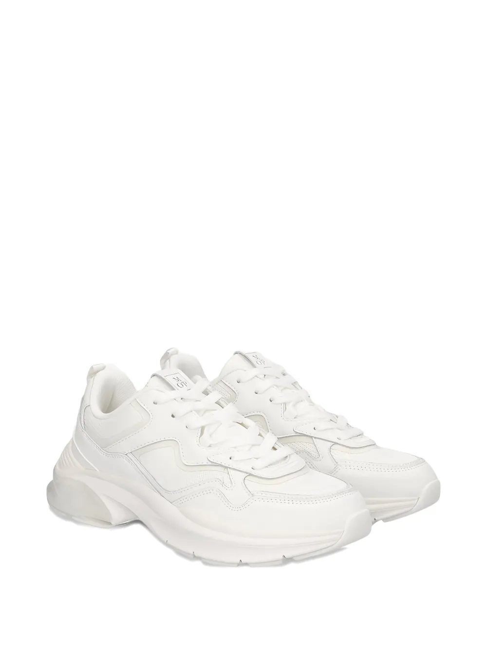 Marc O'Polo Janne chunky-sole lace-up sneakers - Wit
