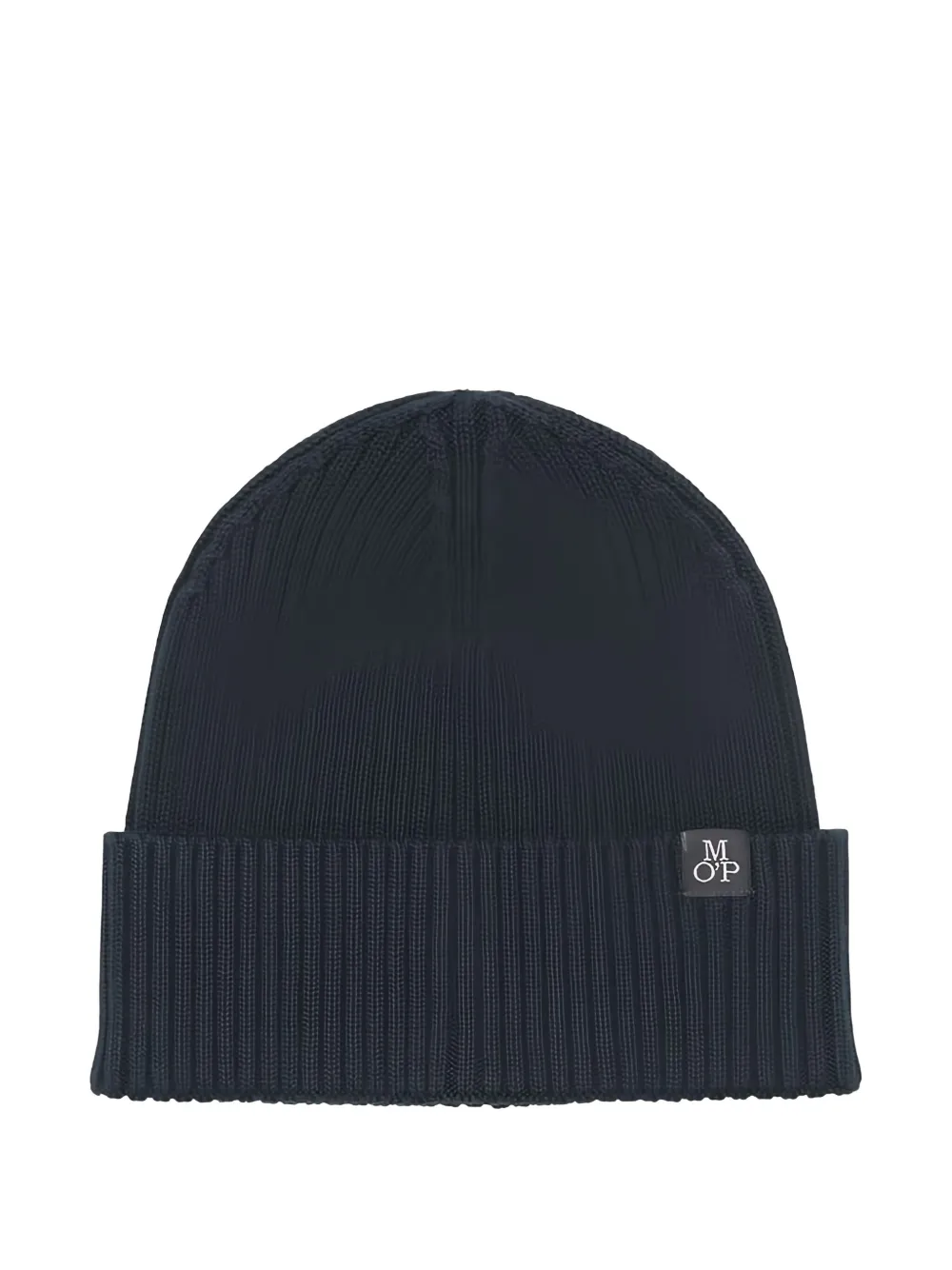 Marc O'Polo リブニット ビーニー - ブルー Marc O'Polo リブニット ビーニー - ブルー