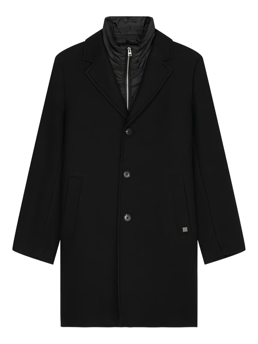 Marc O'Polo single-breasted wool coat | Black | Image 1