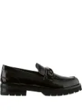 Hogl Robin patent-leather buckle loafers - Black