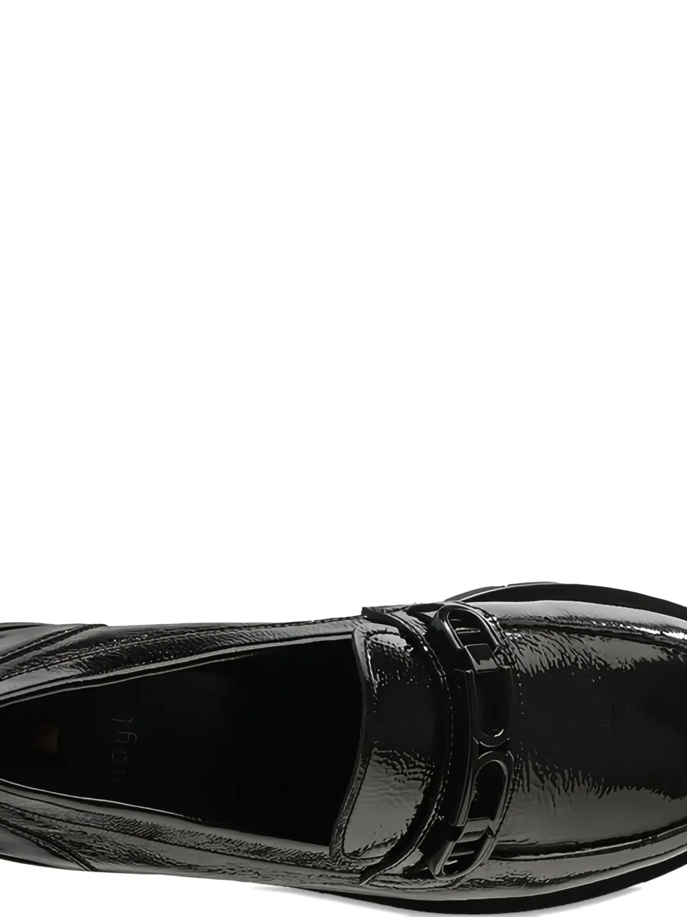 Hogl Robin Patent-leather Buckle Loafers