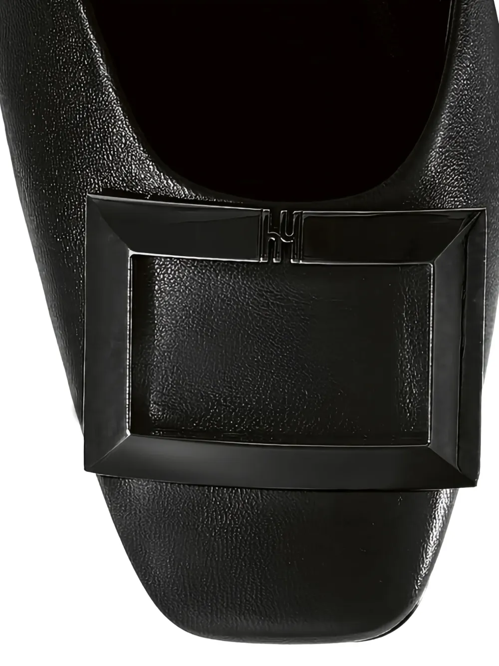 Hogl Thilda Square-buckle Block-heel Pumps