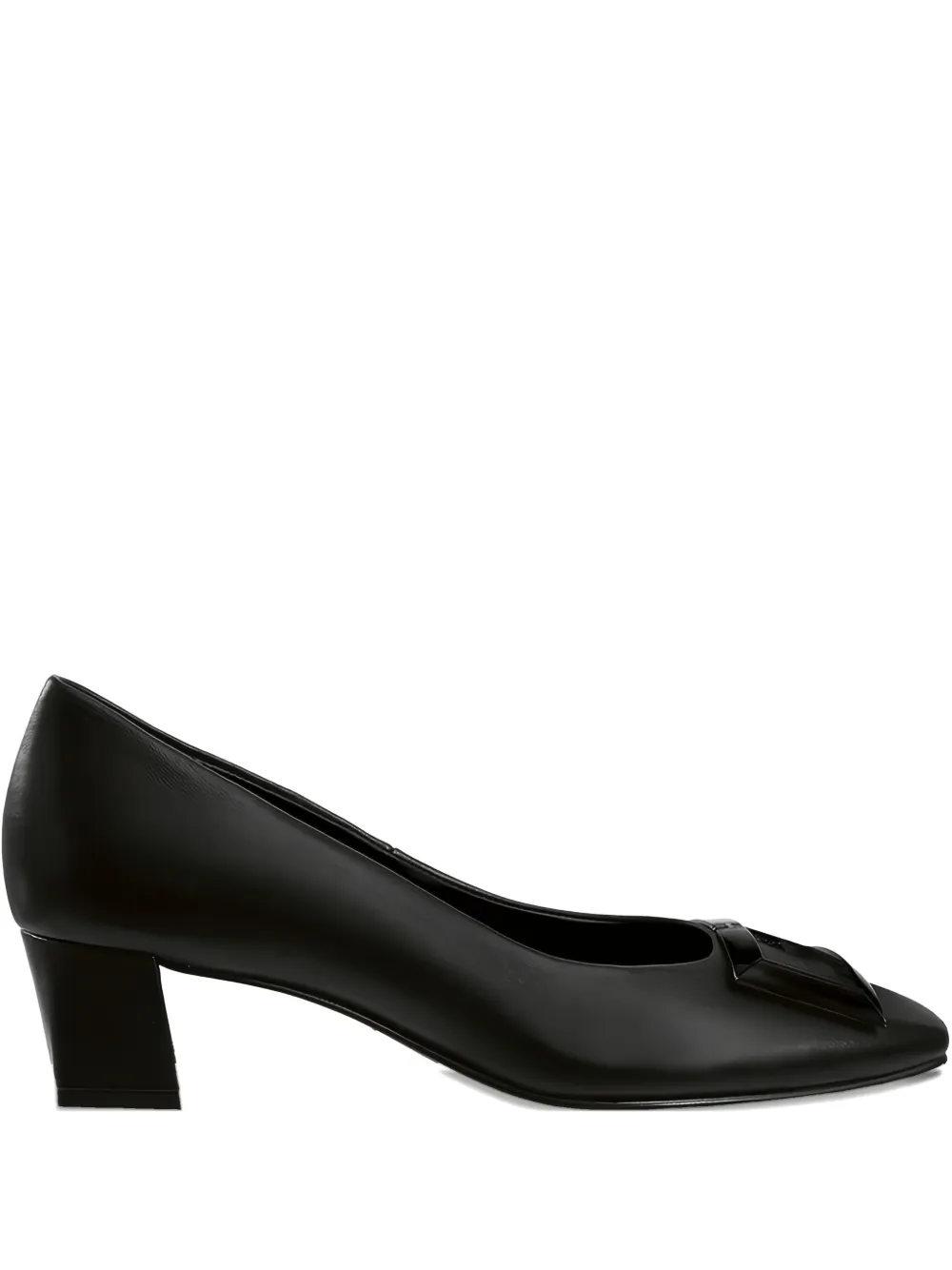 Hogl Thilda Square-buckle Block-heel Pumps