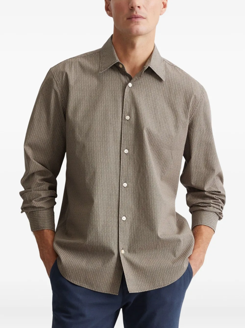 Marc O'Polo printed button-up shirt | Image 2