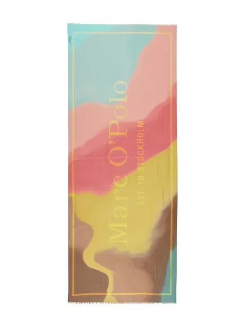 Marc O'Polo abstract print scarf
