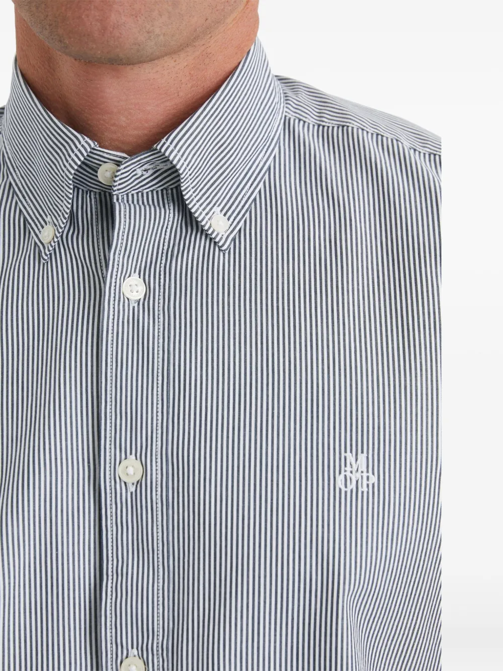 Marc O'Polo Gestreept overhemd Blauw
