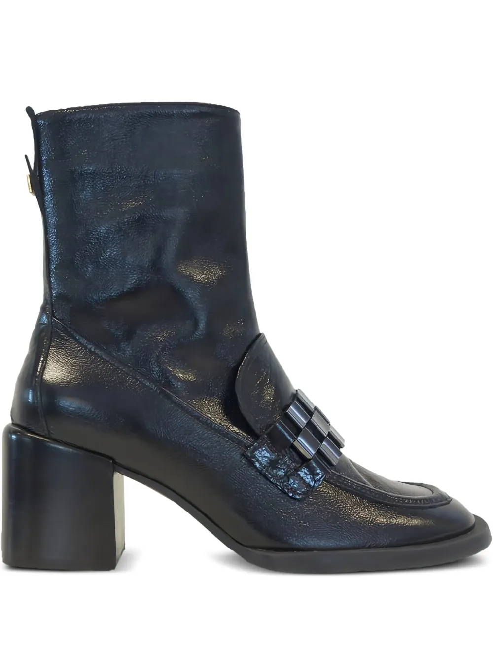 Hogl Maggie block-heeled ankle boots Black