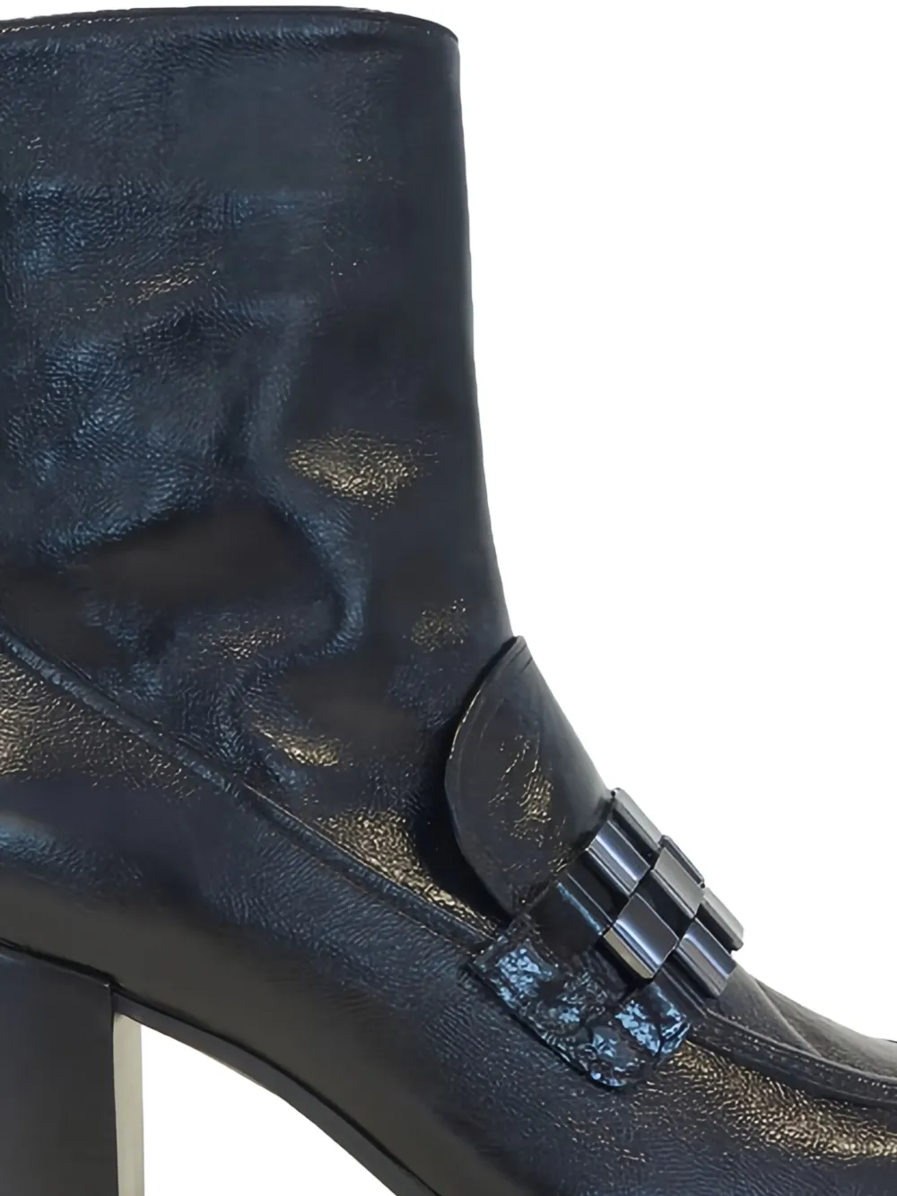 Hogl Maggie block-heeled ankle boots Black