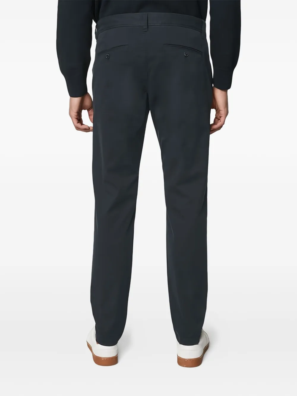 Marc O'Polo Chino met ceintuur Blauw