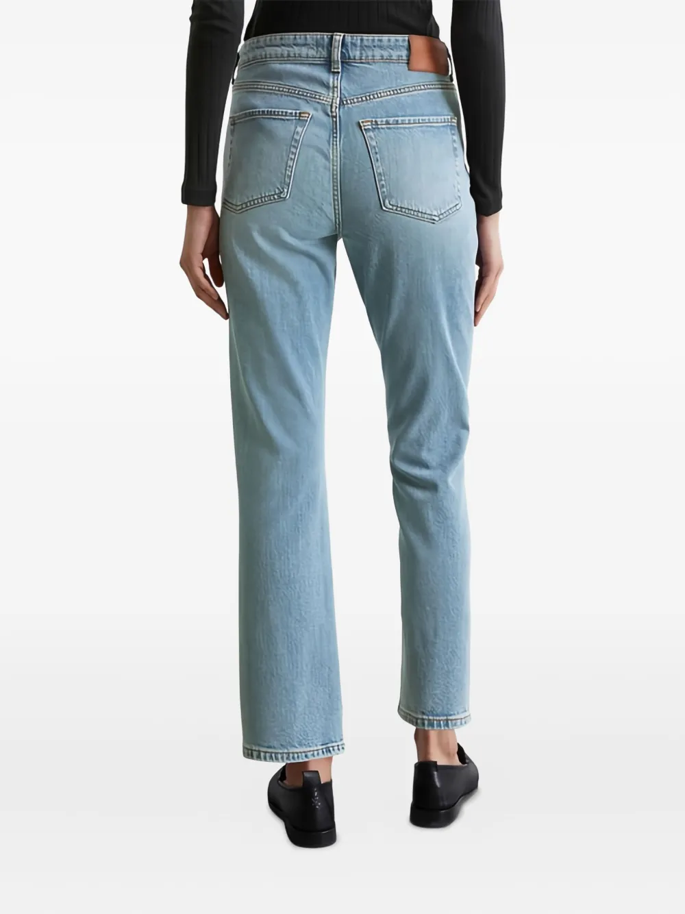 Marc O'Polo Jeans met logopatch Blauw