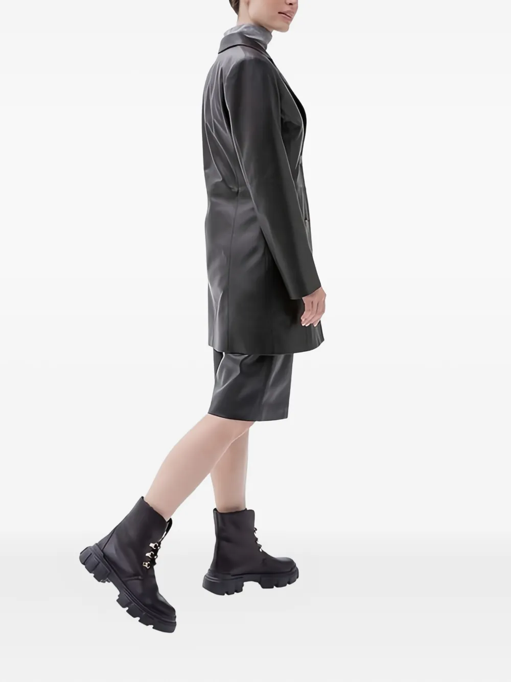 Hogl Winter chunky-sole lace-up combat boots Black