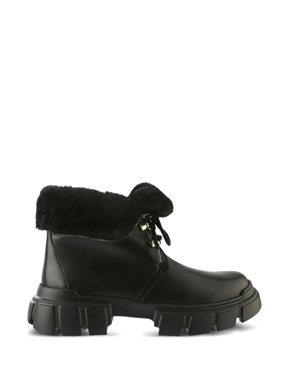 Hogl Winter chunky-sole lace-up combat boots Black