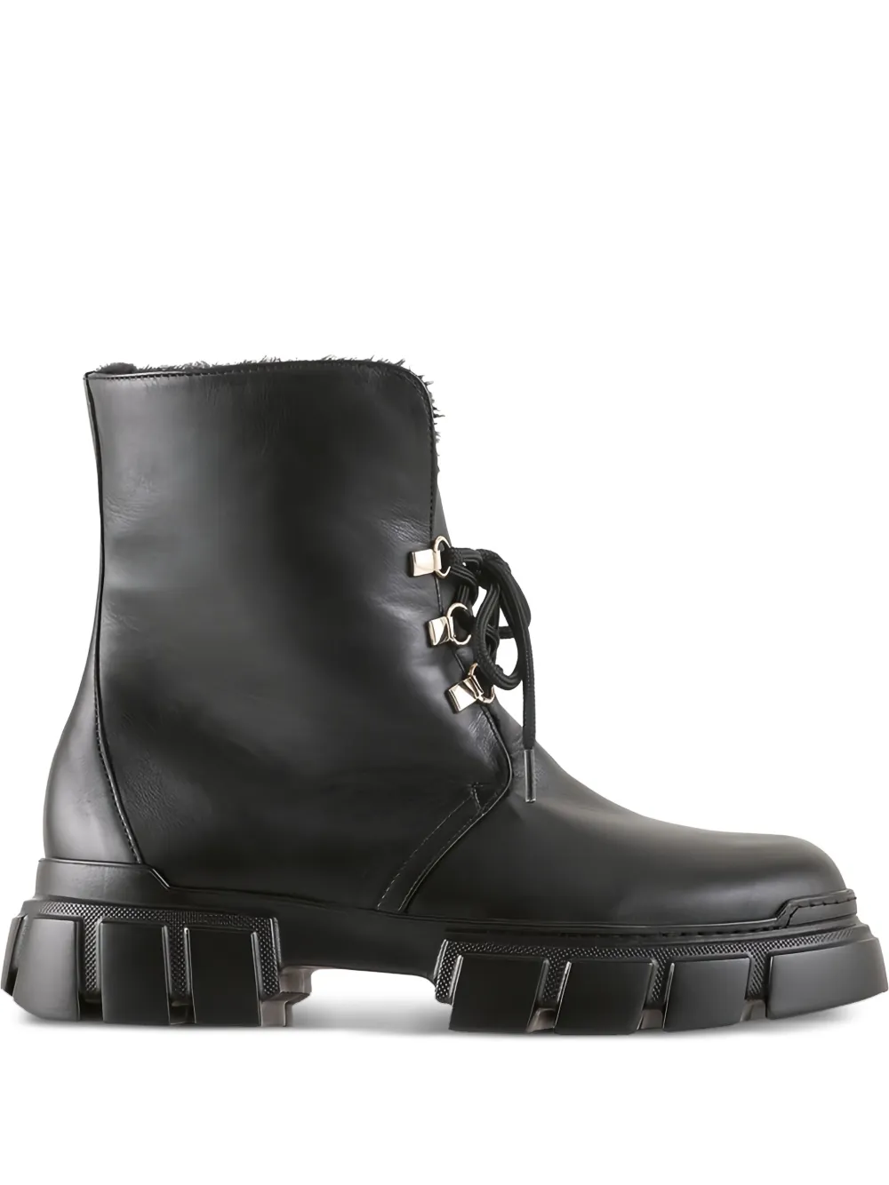 Hogl Winter chunky-sole lace-up combat boots Black