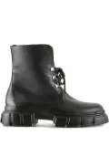 Hogl Winter chunky-sole lace-up combat boots - Black