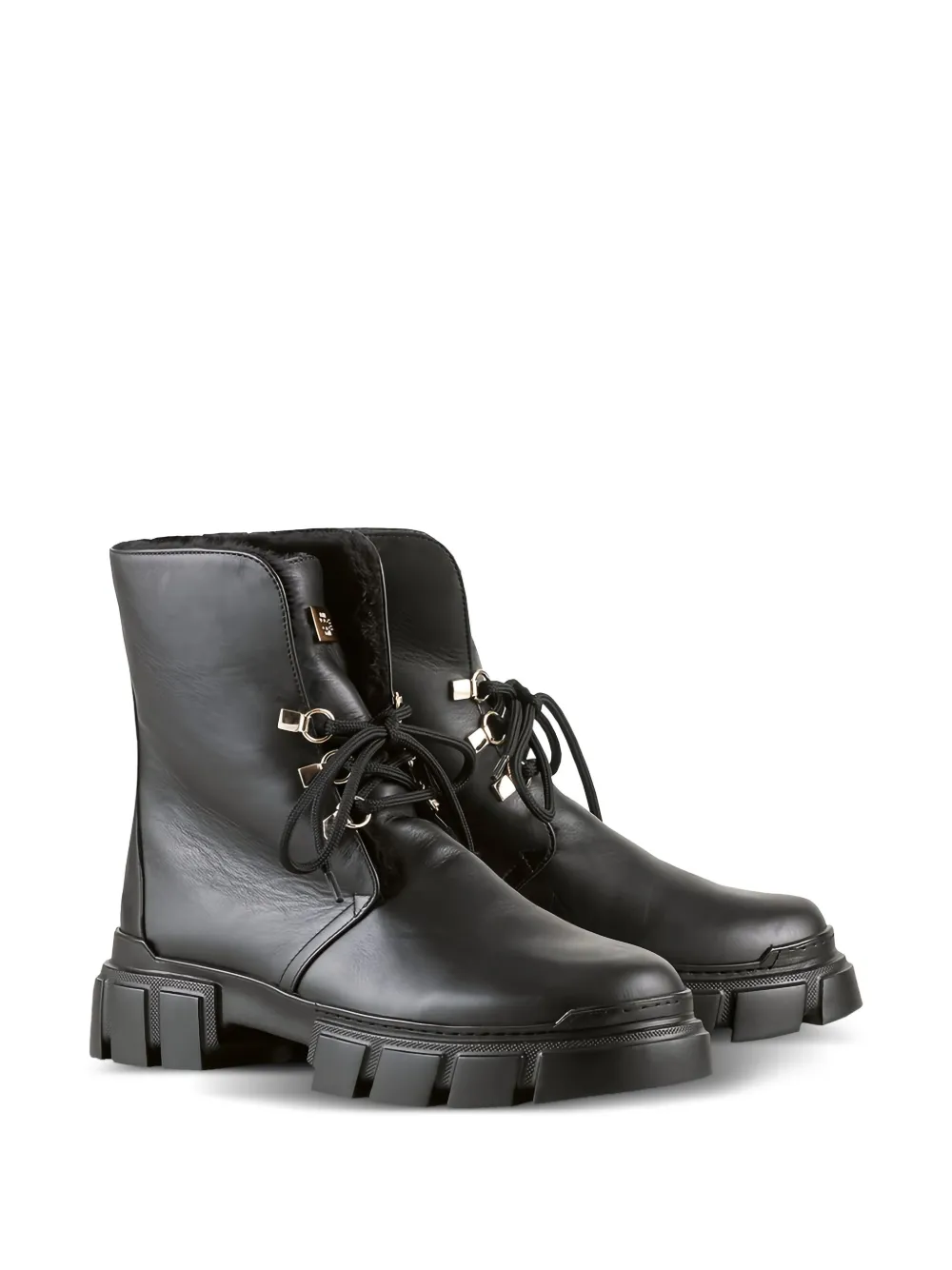 Hogl Winter chunky-sole lace-up combat boots | Ankle Boots | Image 2