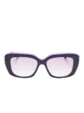 Matsuda square-frame sunglasses - Purple