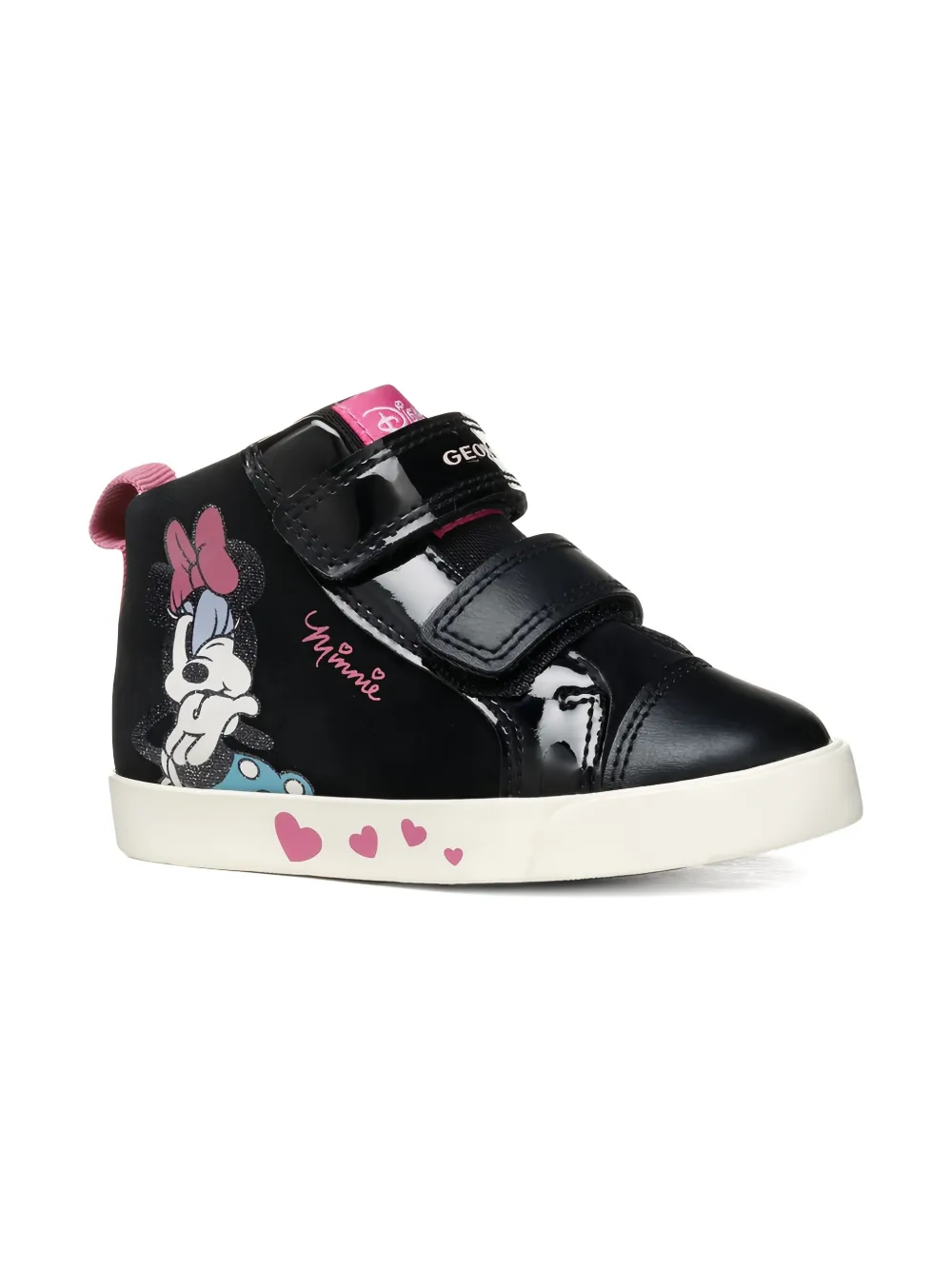 Geox Kids Kilwi Minnie mouse high-top sneakers | Teen Girl Shoes | Image 2