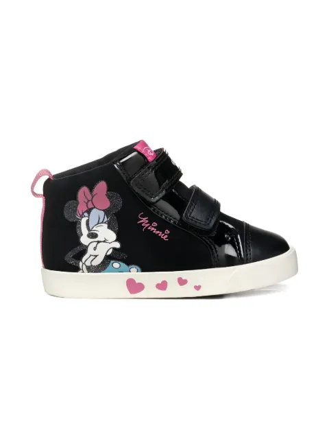 Geox Kids Kilwi Minnie mouse high-top sneakers