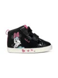 Geox Kids Kilwi Minnie mouse high-top sneakers - Black