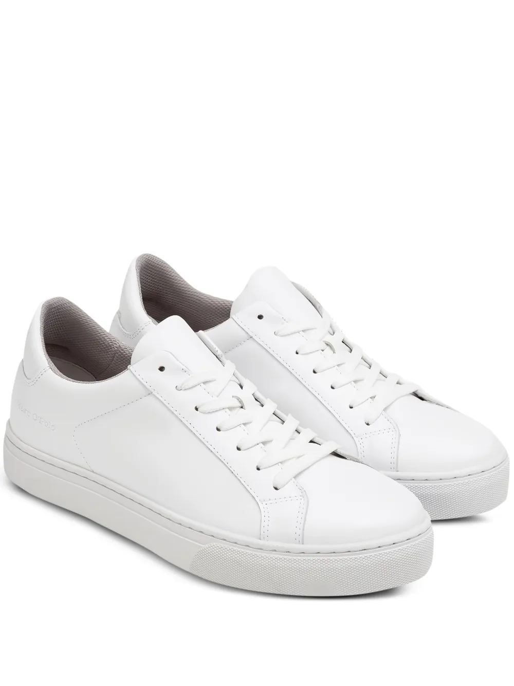 Marc O'Polo Agar leather low-top sneakers White
