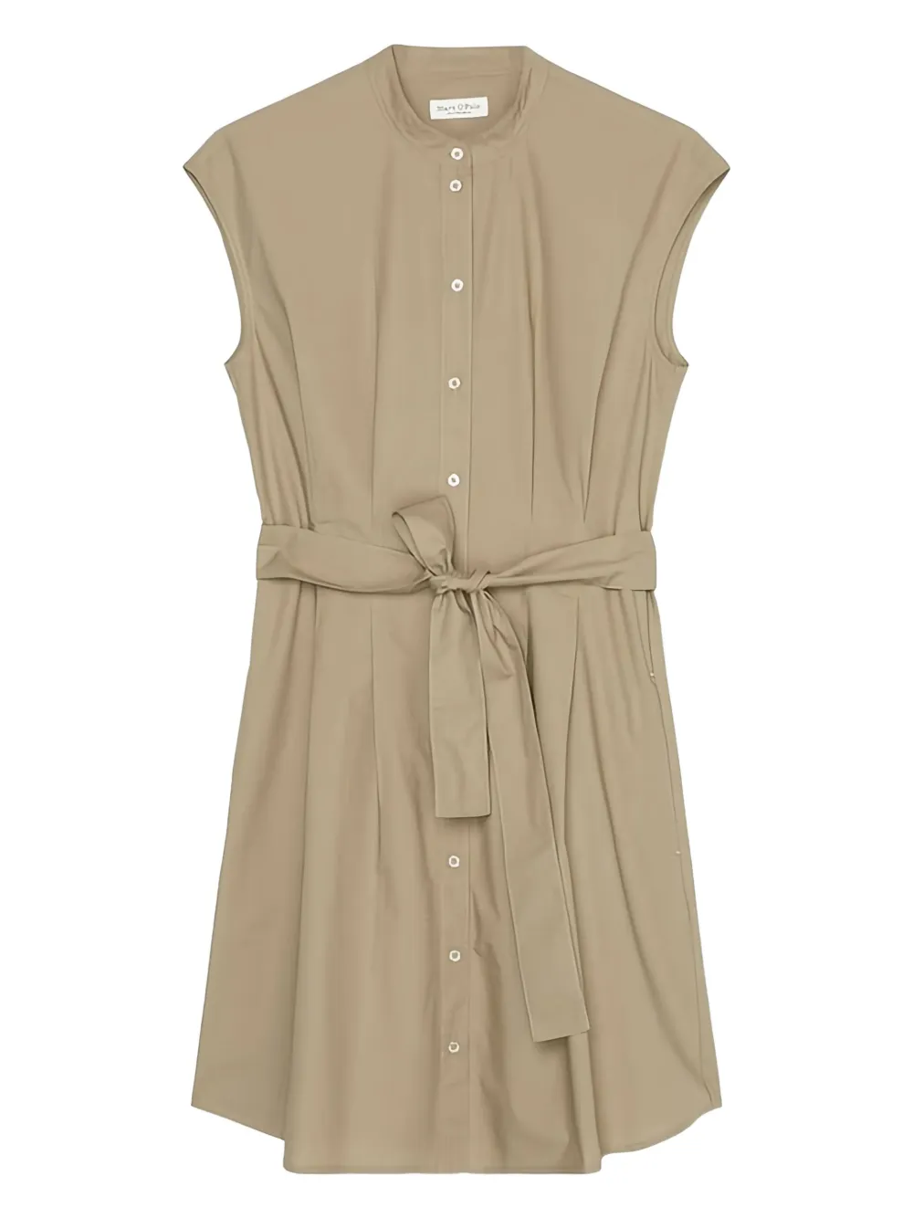 Marc O'Polo button-up belted dress | Neutrals | Image 1