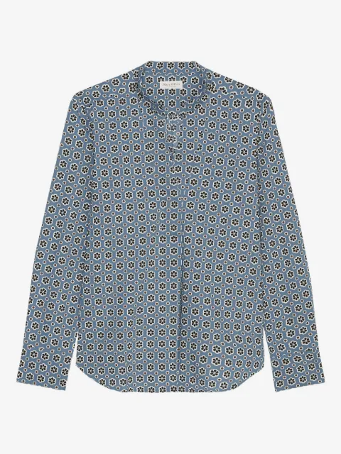 Marc O'Polo floral-print button-up shirt