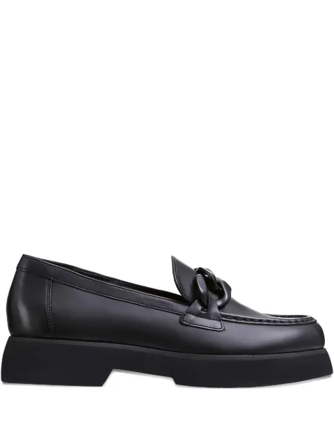 Hogl chunky-sole leather loafers