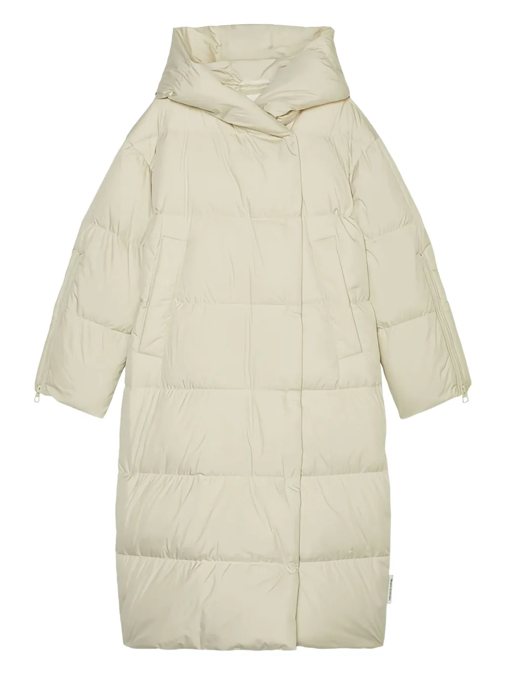 Marc O'Polo Donsjas met capuchon Beige
