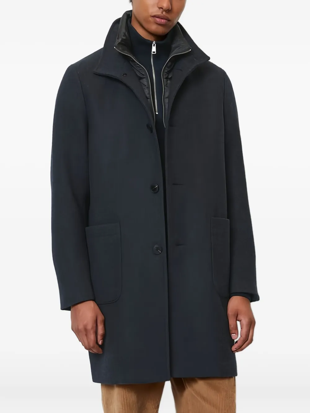 Marc O'Polo double-breasted coat | Single Breasted Coats | Image 2