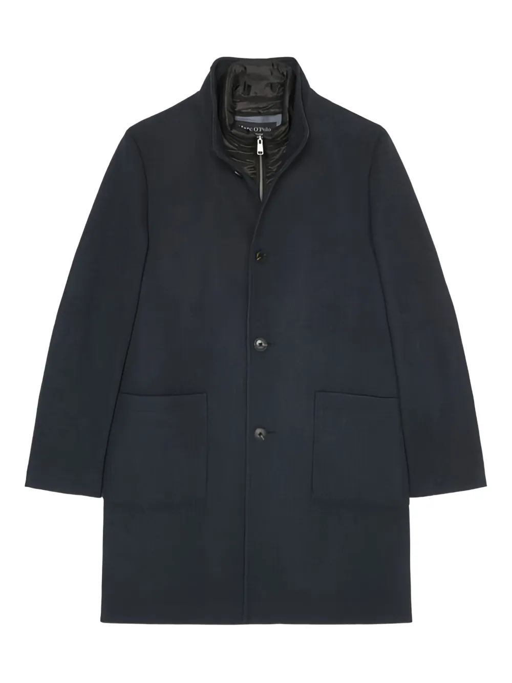 Marc O'Polo double-breasted coat | Blue | Image 1